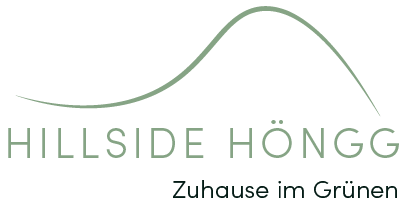 Grünes Logo von Hillside Höngg mit Schriftzug