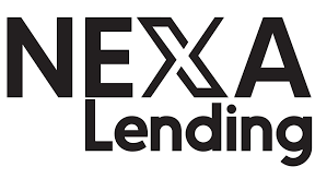 Nexa Lending logo in black text on a white background