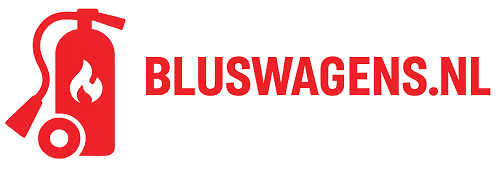 Bluswagens boven logo website