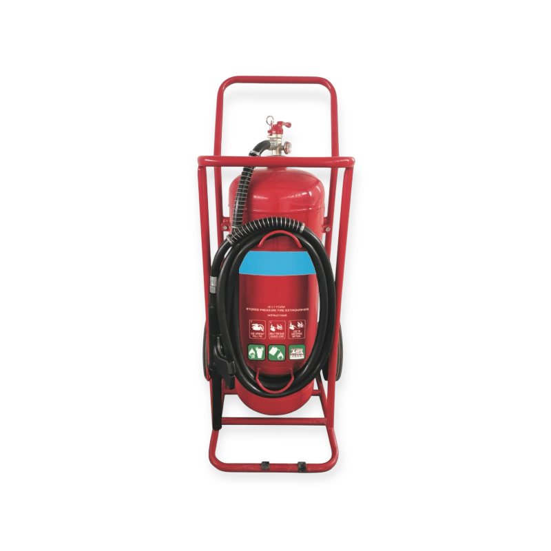 Schuimwagen 50 liter fluor en PFAS vrij Mobiak