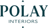 It is a logo for a company called polay interiors.