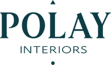 It is a logo for a company called polay interiors.