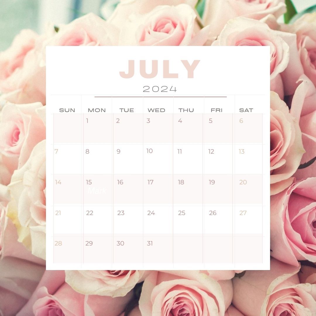 June Calendar — Franklin, TN — Shara Smile