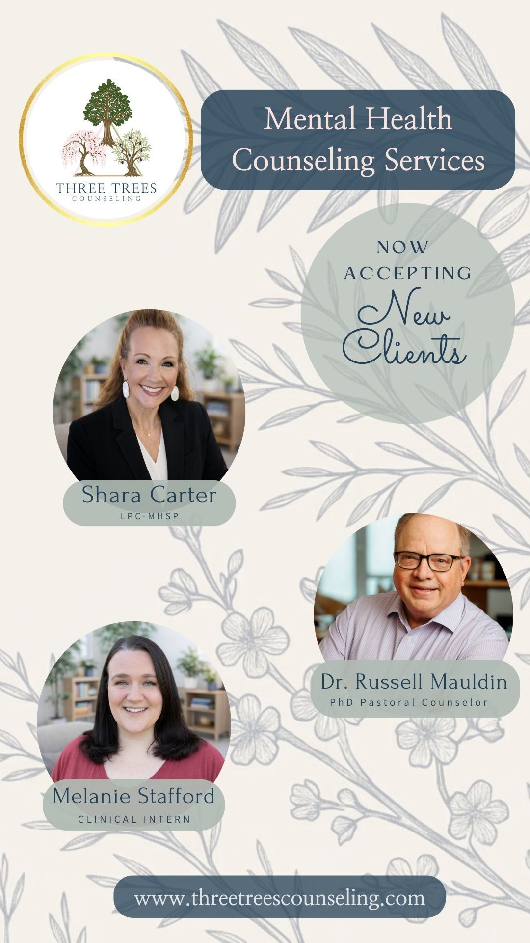 A group of people standing next to each other on a table.