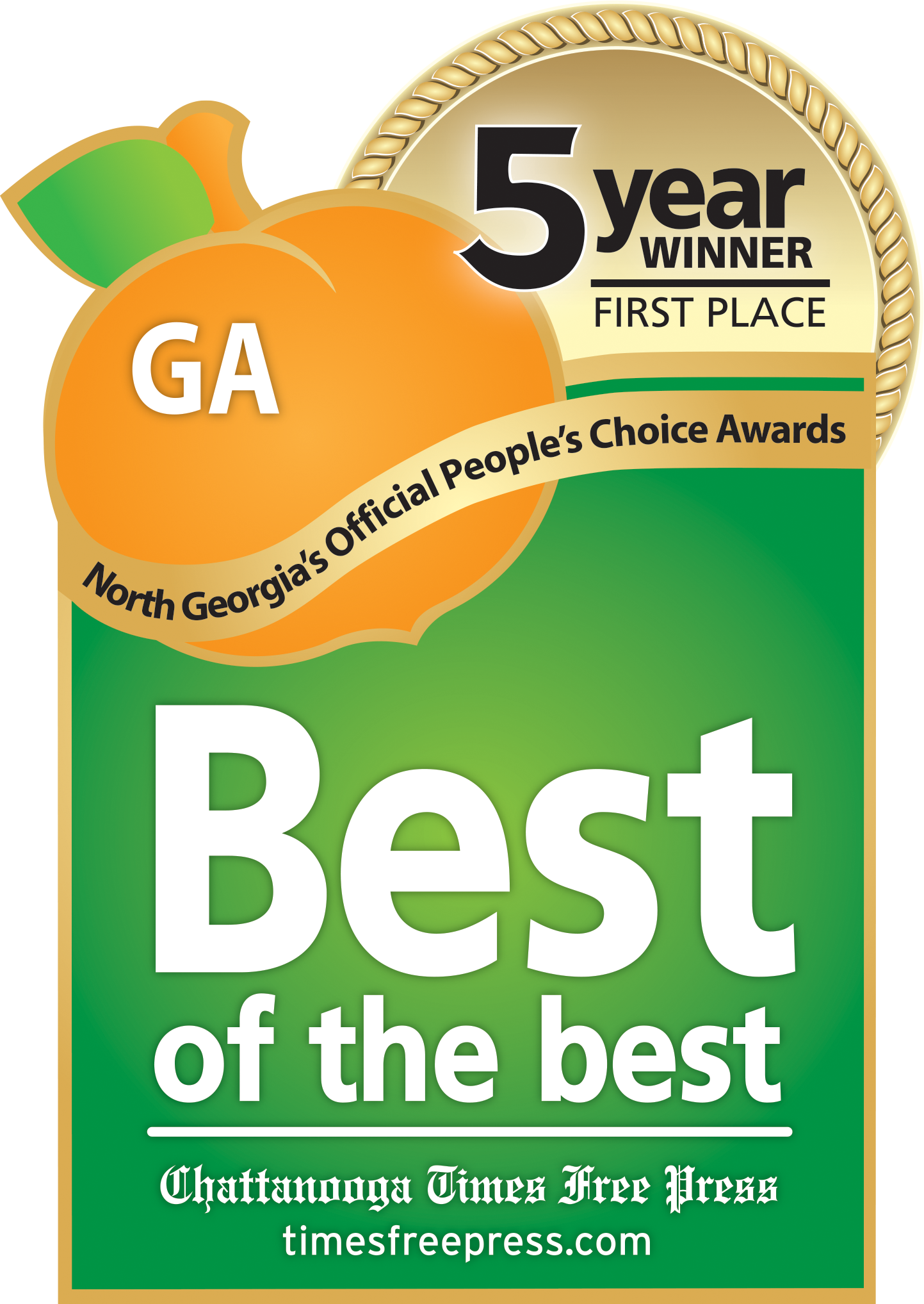 Chattanooga Battlefield Plumbing Best of Best Award