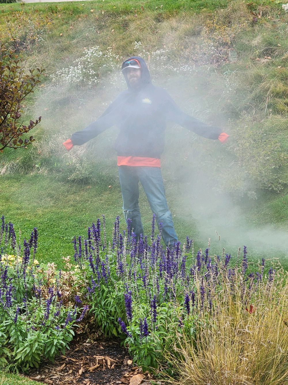 Man Standing On Lawn — Onalaska, WI — River City Irrigation