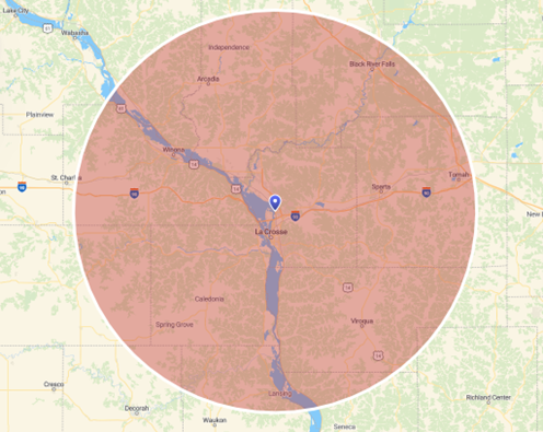 Service Area | Onalaska, WI | River City Irrigation