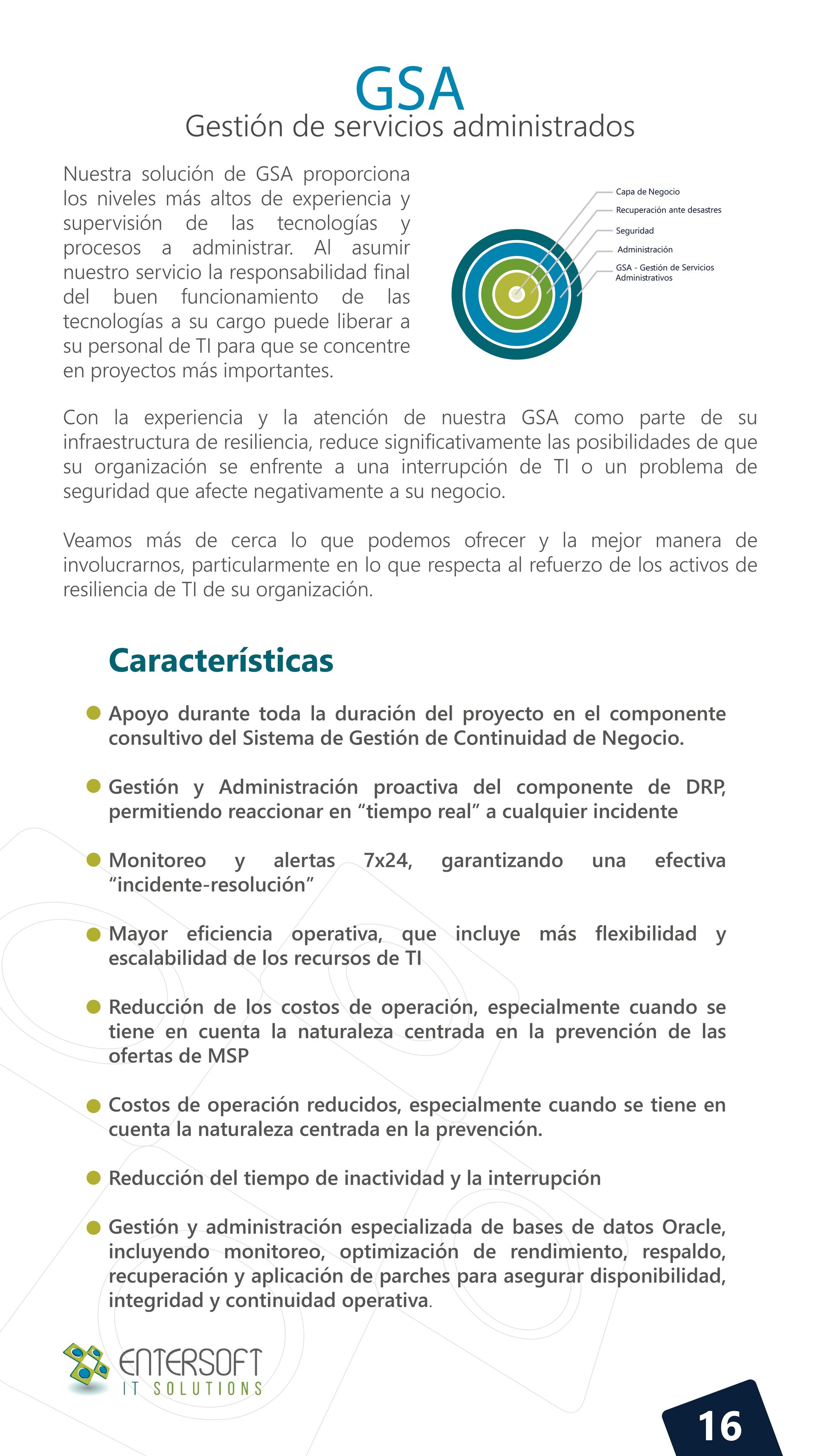 gestion de servicios administrados 