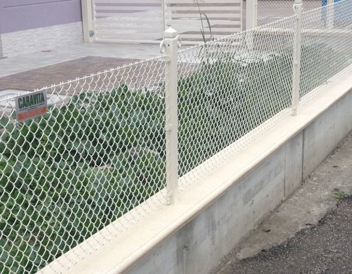 recinzione con rete maglia 30×30 mm