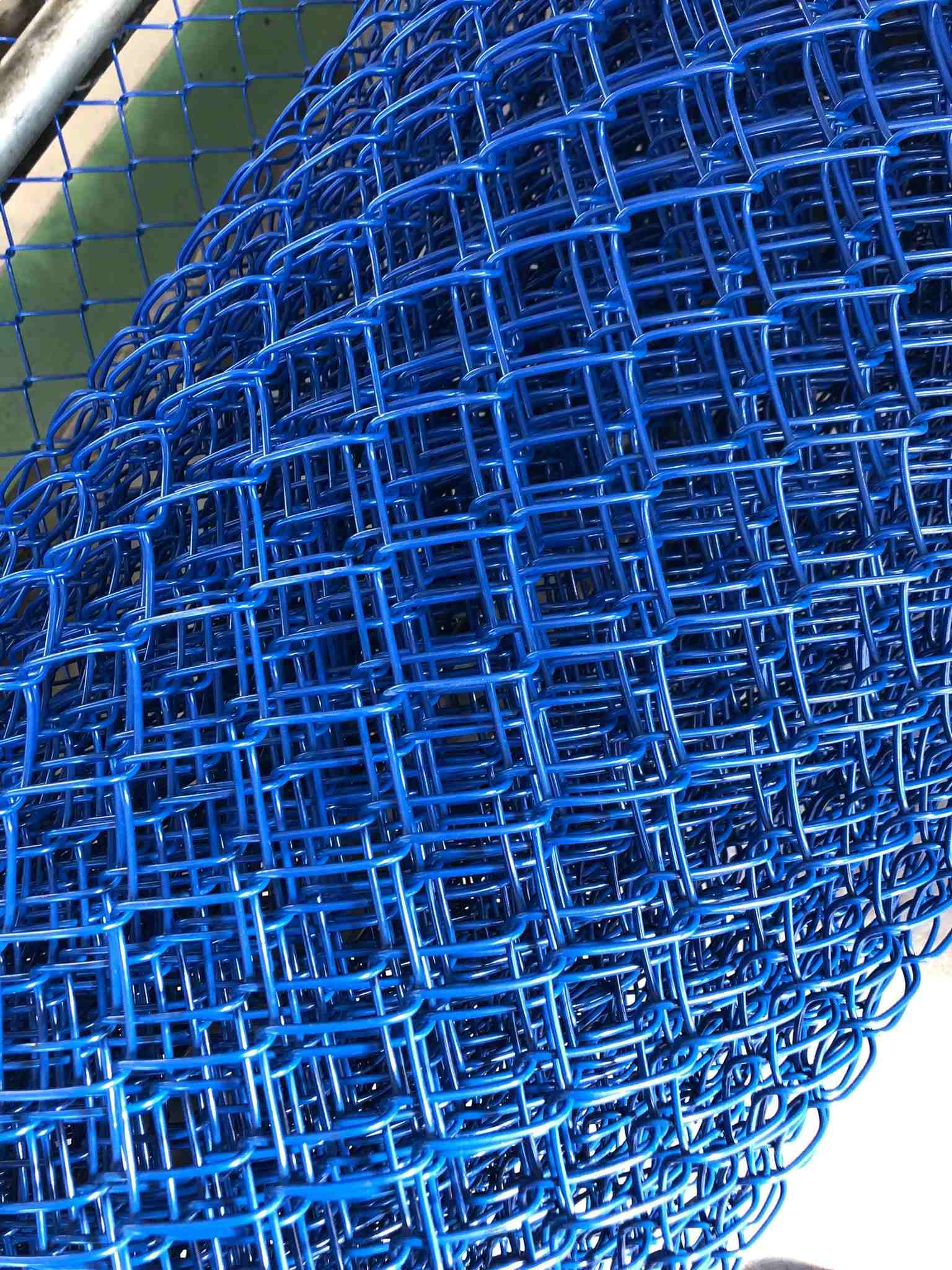 rete blu per recinzione