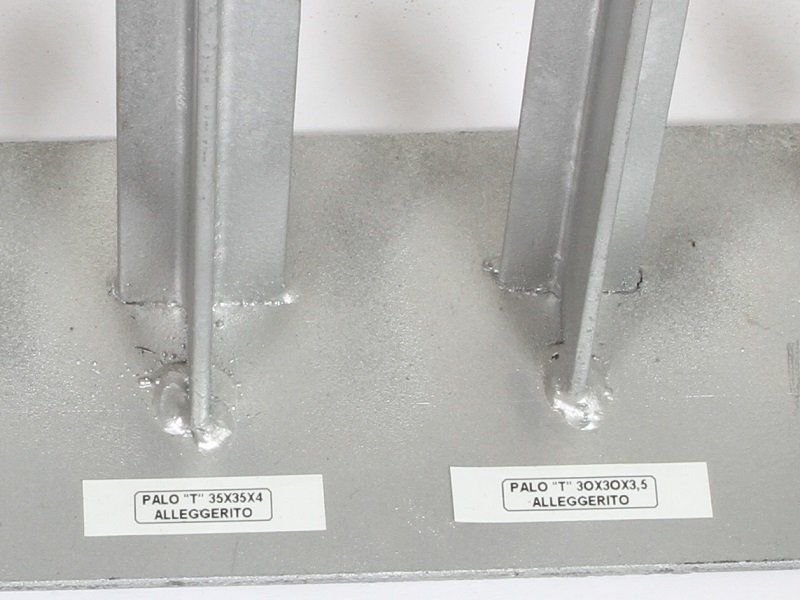 pali a T alleggeriti