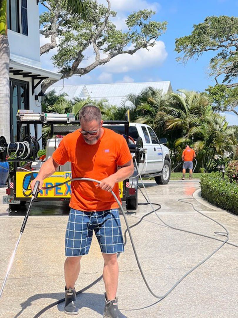Apex Power Washing Pressure Washing, Roof Cleaning Vero Beach, FL