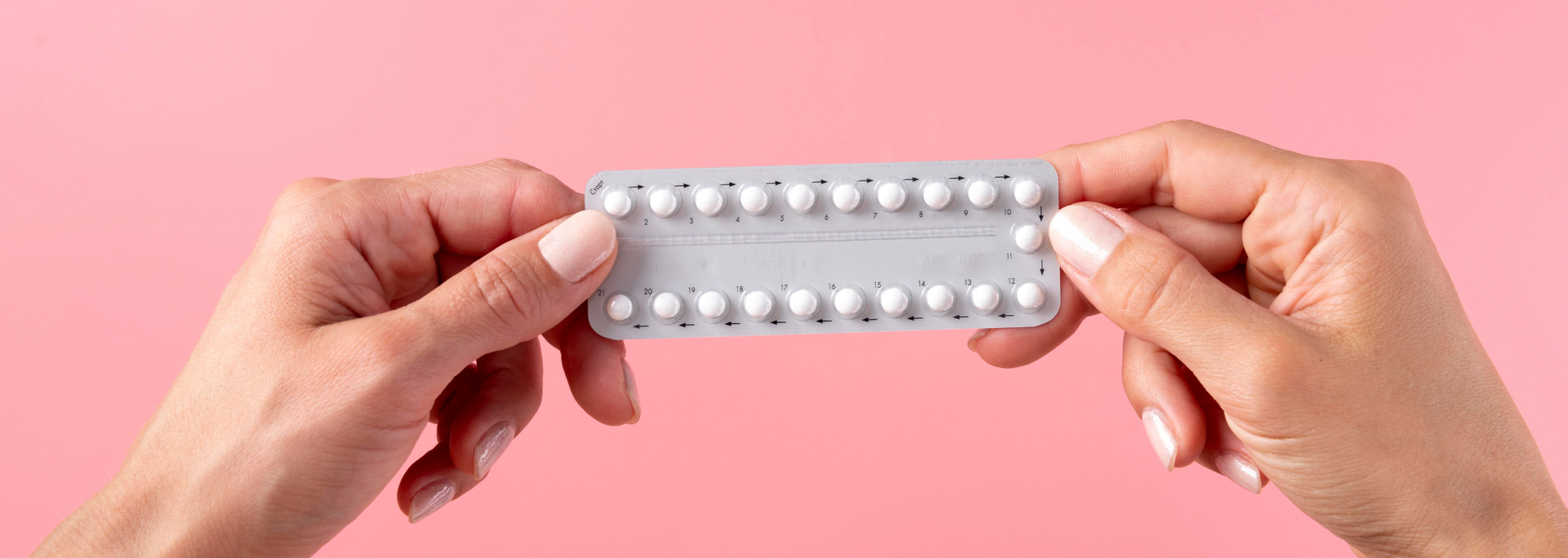 Picture of oral contraceptive pills.