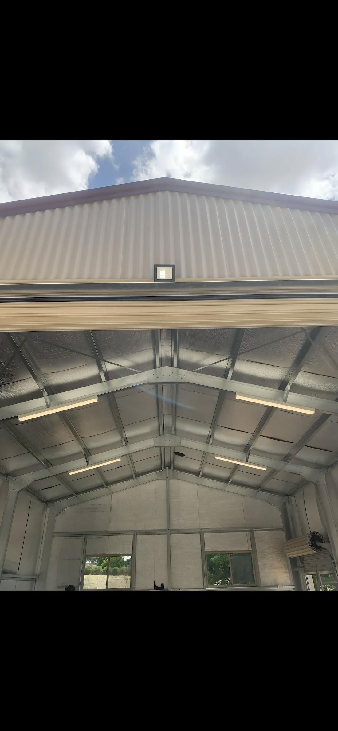 Interior View of a Large Metal Warehouse — Switched On Electrics in Wagga Wagga, NSW