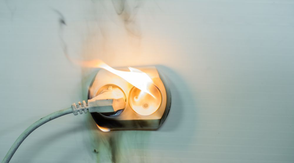Burning Electrical Outlet, Flames, Smoke — Switched On Electrics in Wagga Wagga, NSW