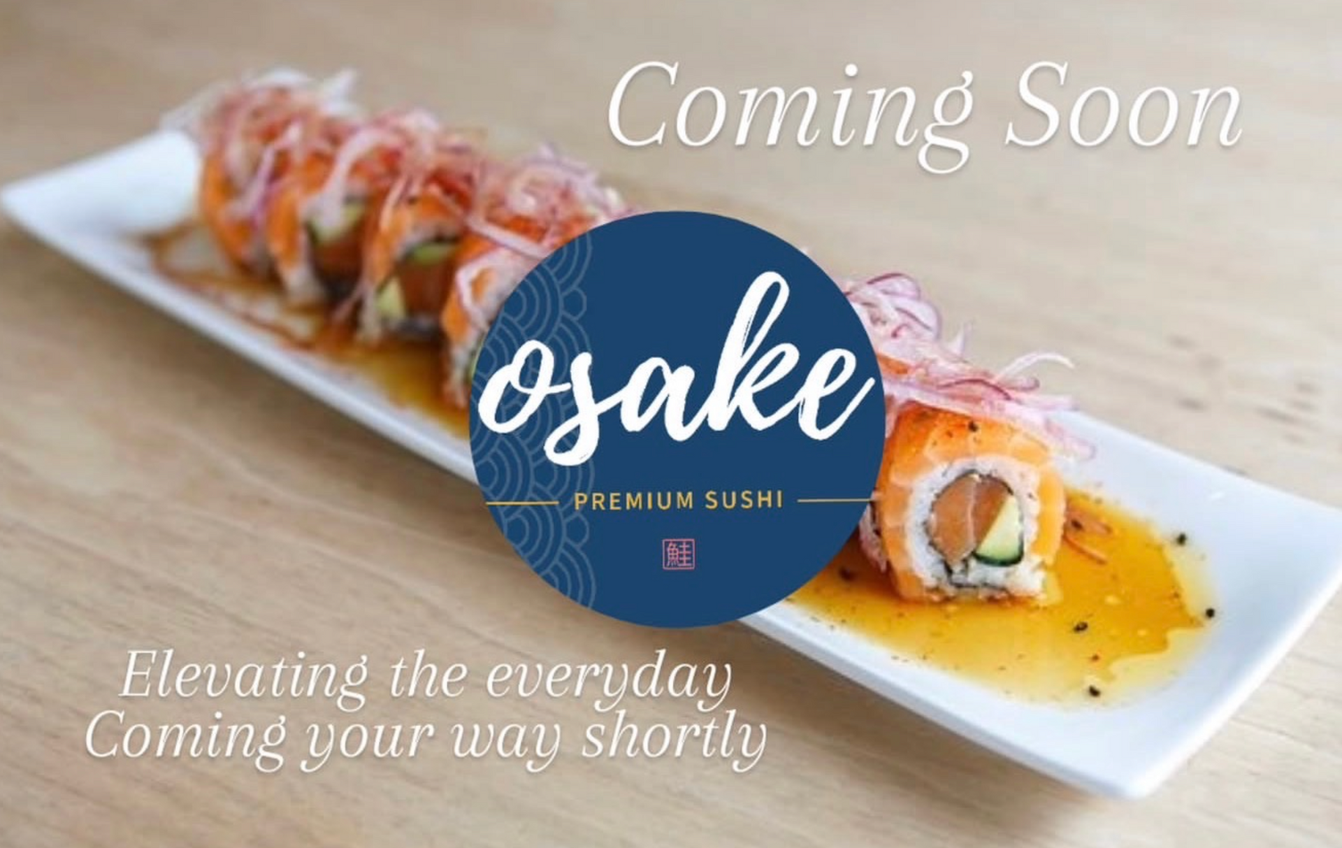 The logo for Osake at 14 Mill Market in Nixa Mo