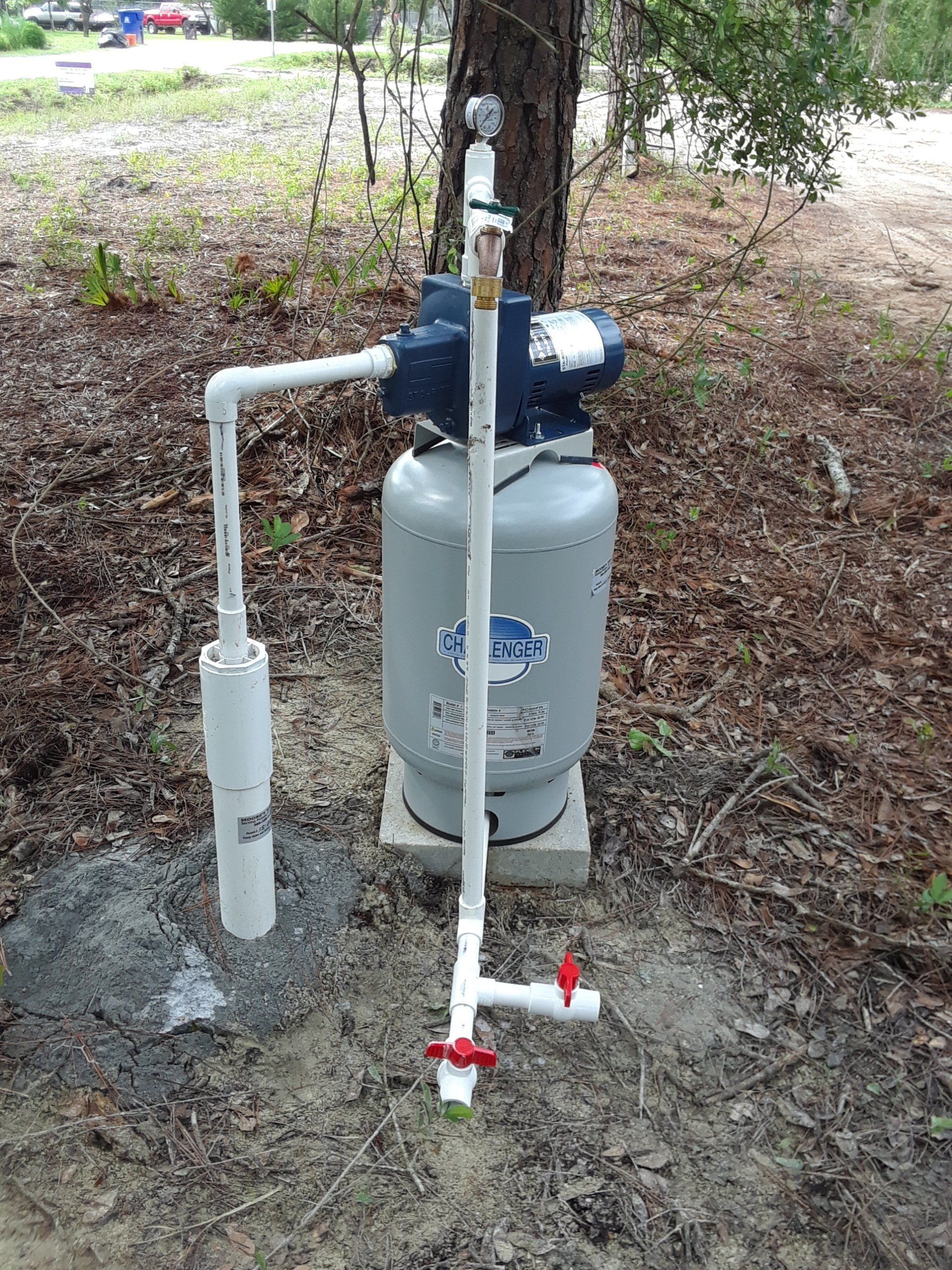 Well pump System With Aerator