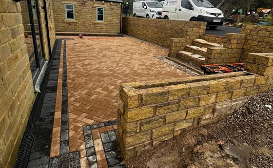 block paving driveway installed in Crosspool, Sheffield