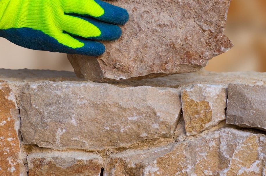 Driveways Sheffield building a stone garden wall in Sheffield