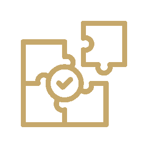 Completed puzzle with check mark.