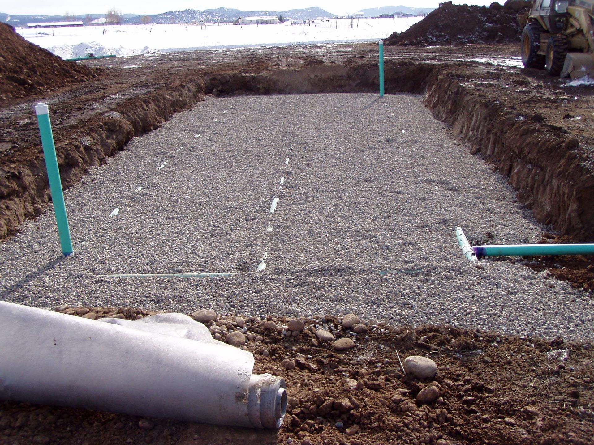 Sunnyside Gravel and Excavation, contractors in Durango CO La Plata county grading and septic, utilities and foundations, gravel