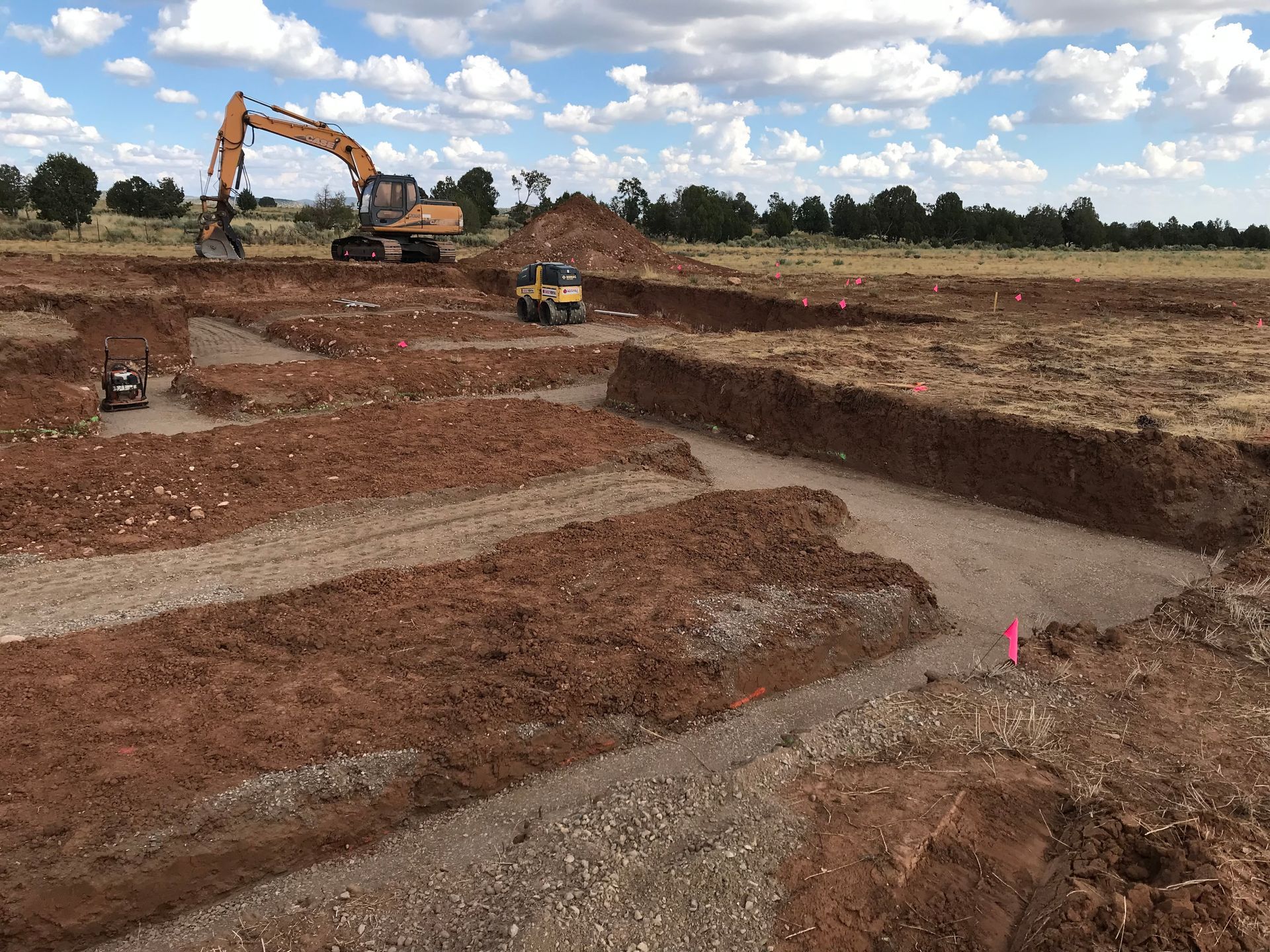 Sunnyside Gravel and Excavation, contractors in Durango CO La Plata county grading and septic, utilities and foundations