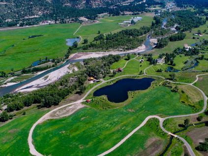 Sunnyside Gravel and Excavation, contractors in Durango CO La Plata county grading, pond and road work