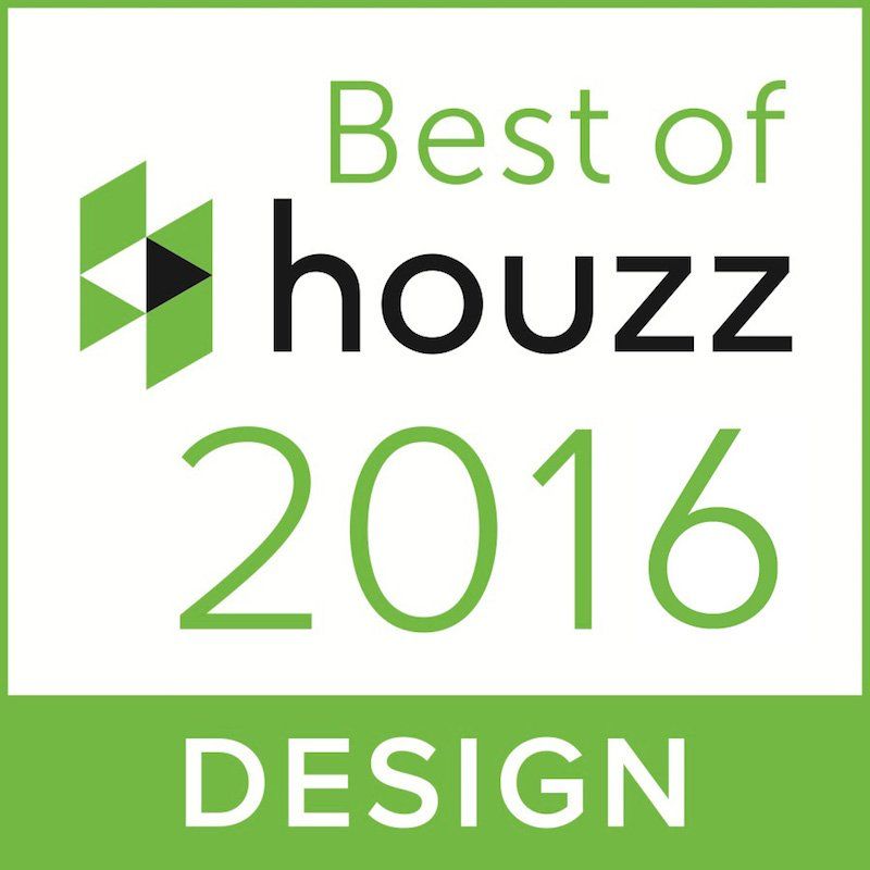 A logo for the best of houzz design in 2016