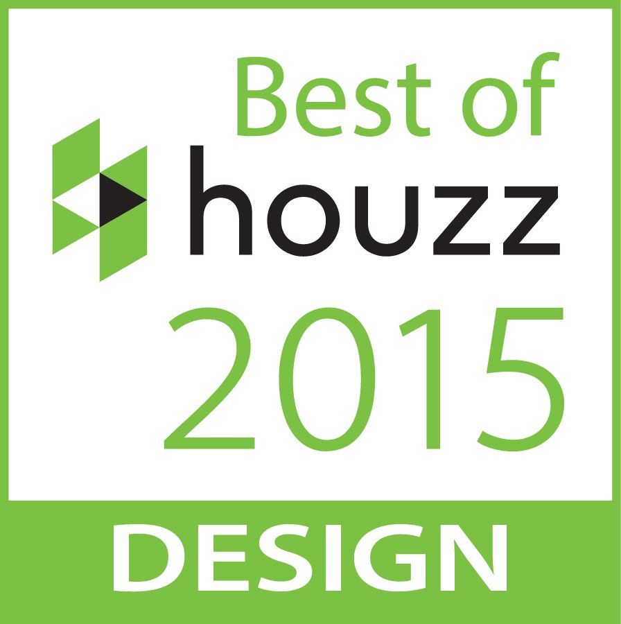 A logo for the best of houzz design in 2015