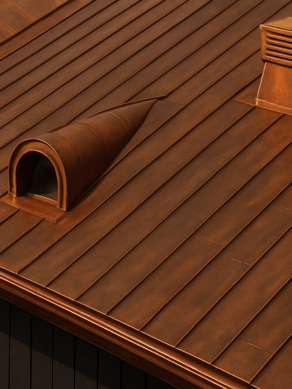 Copper roofing project by Eli’s Roofing
