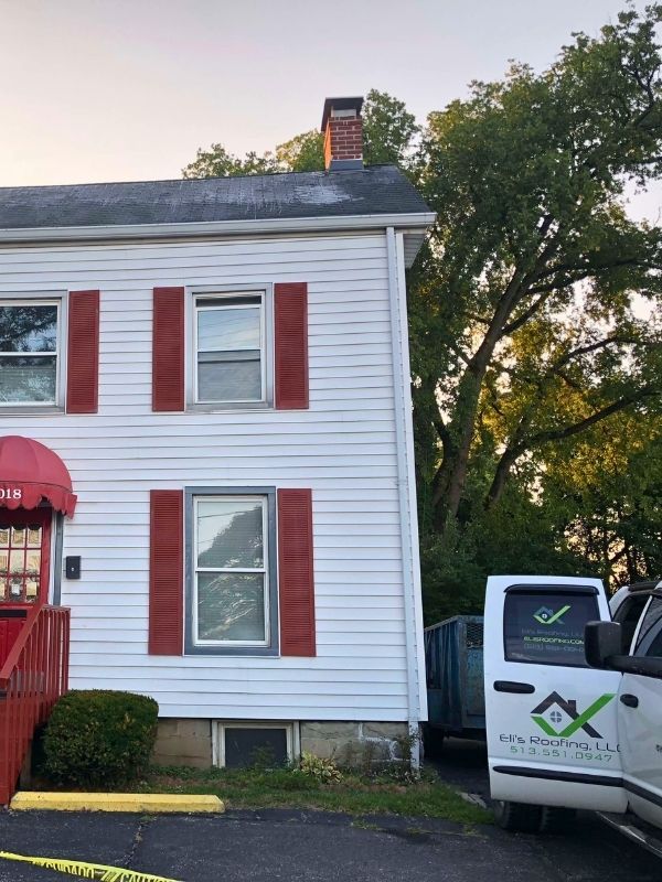 Siding replacement project in Cincinnati/NKY by Eli’s Roofing
