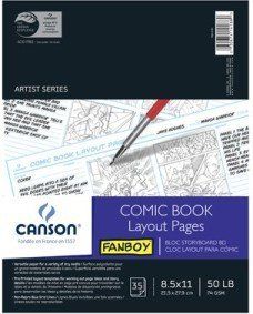 Canson Fanboy Create Your Own Comic Book Kit