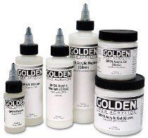 GOLDEN OPEN  GELS, MEDIUMS AND THINNERS