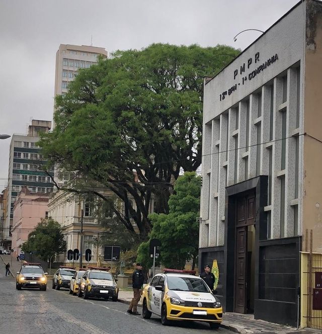 Edifício da sinagoga ou templo judaico com local de culto