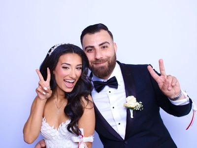 wedding, fyre events photo booths, couple, photo booth