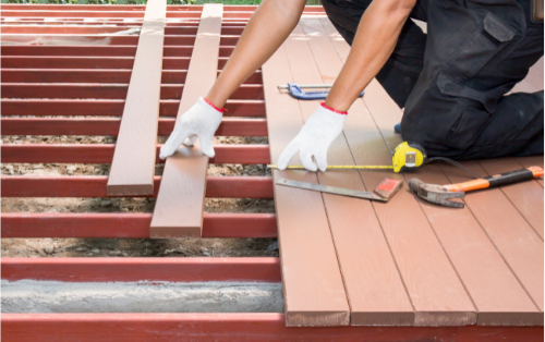 external timber installation 