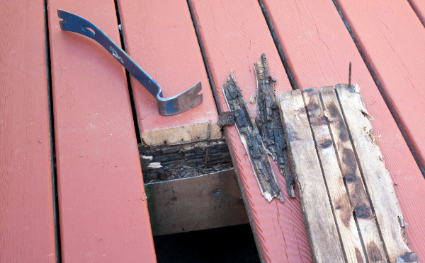 timber deck repair