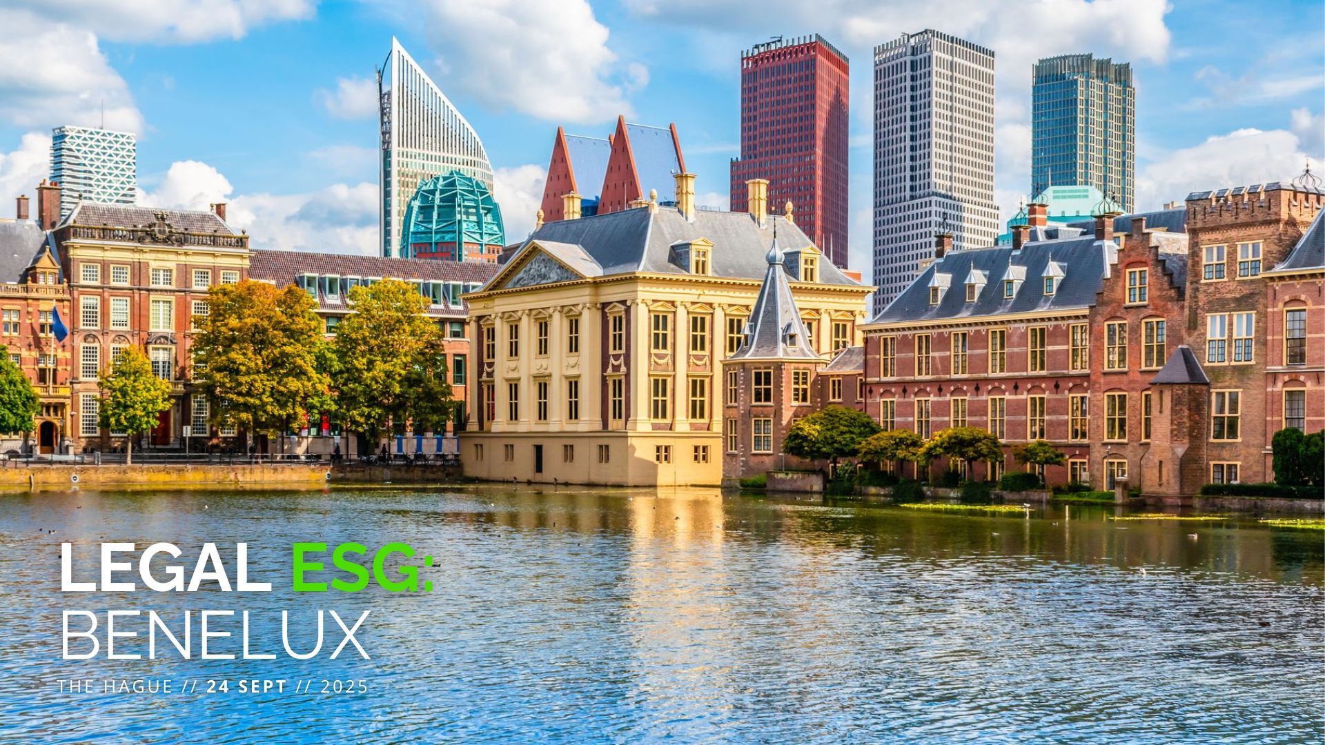 Legal ESG Benelux | Leading Event & Conference for Professionals & Law Firms