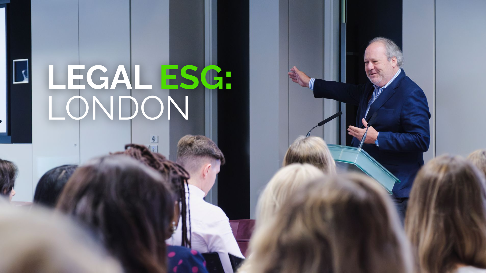 Bennett Freeman discusses global crises threatening democracy, Legal ESG Londnn
