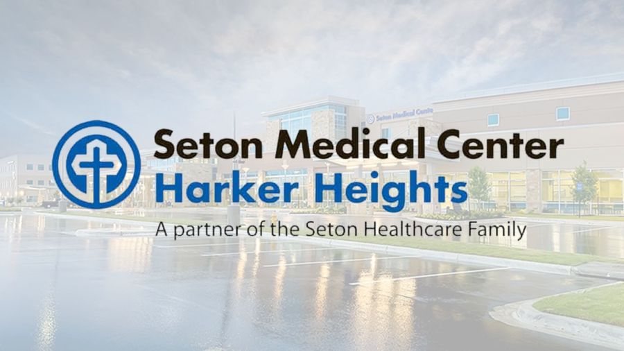 The logo for seton medical center harker heights is a partner of the seton healthcare family.