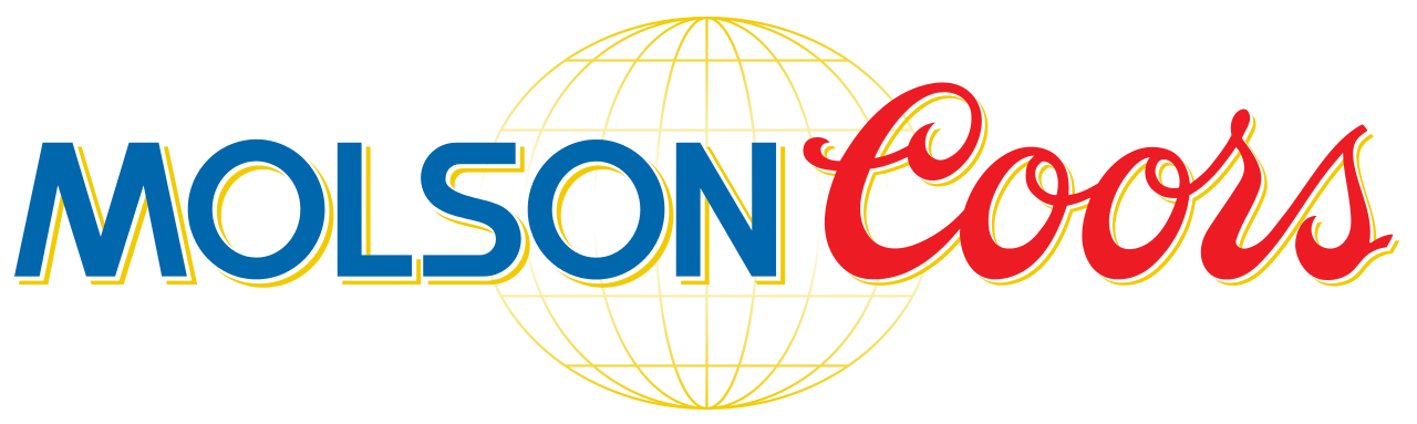 Molson Coors logo with blue