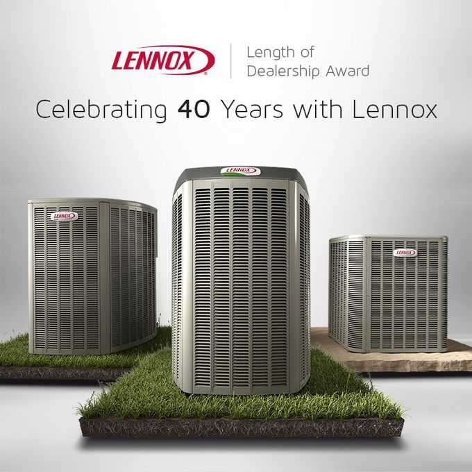 40 Years With Lennox - New Castle, PA - Central Heating & Plumbing