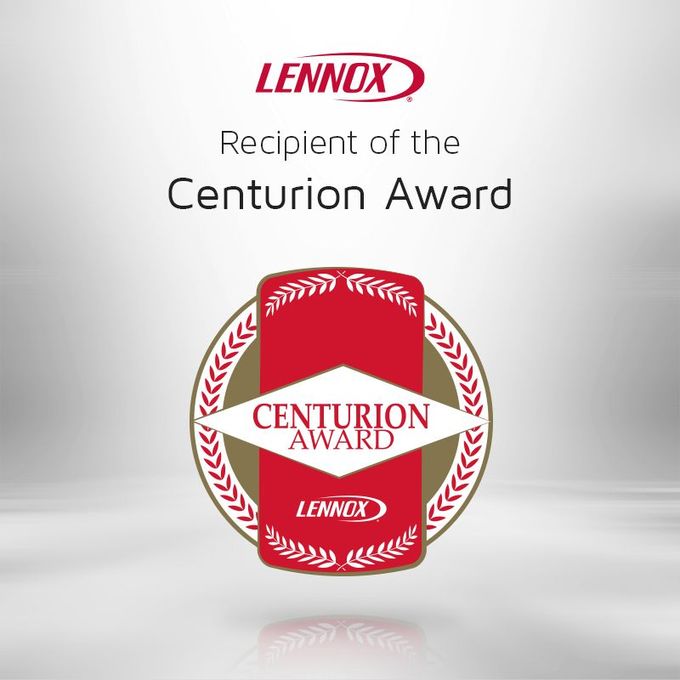 Centurion Award - New Castle, PA - Central Heating & Plumbing