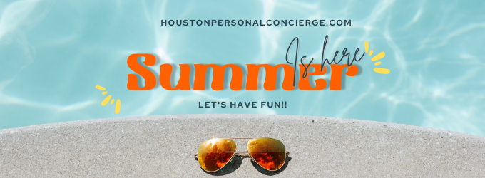 A pair of sunglasses sitting on top of a sandy beach next to a pool.