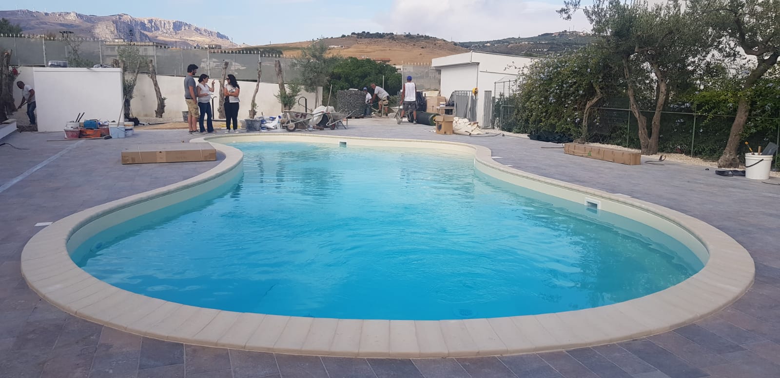 realizzazione piscine per case private