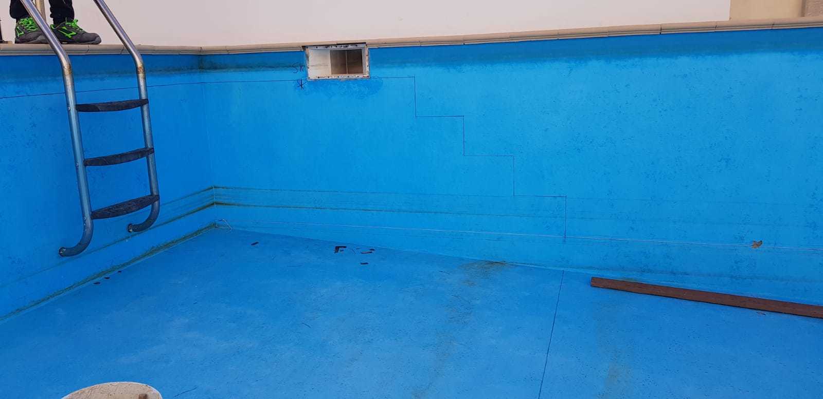 Lavori per la realizzazione di una piscina