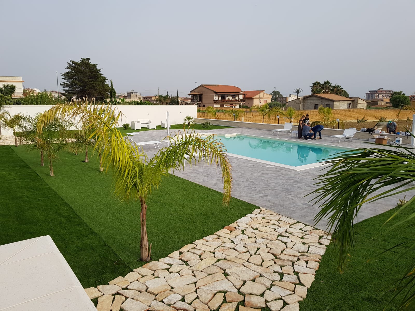 realizzazione piscine per case private