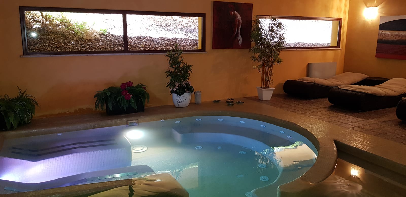 piscina per centro benessere