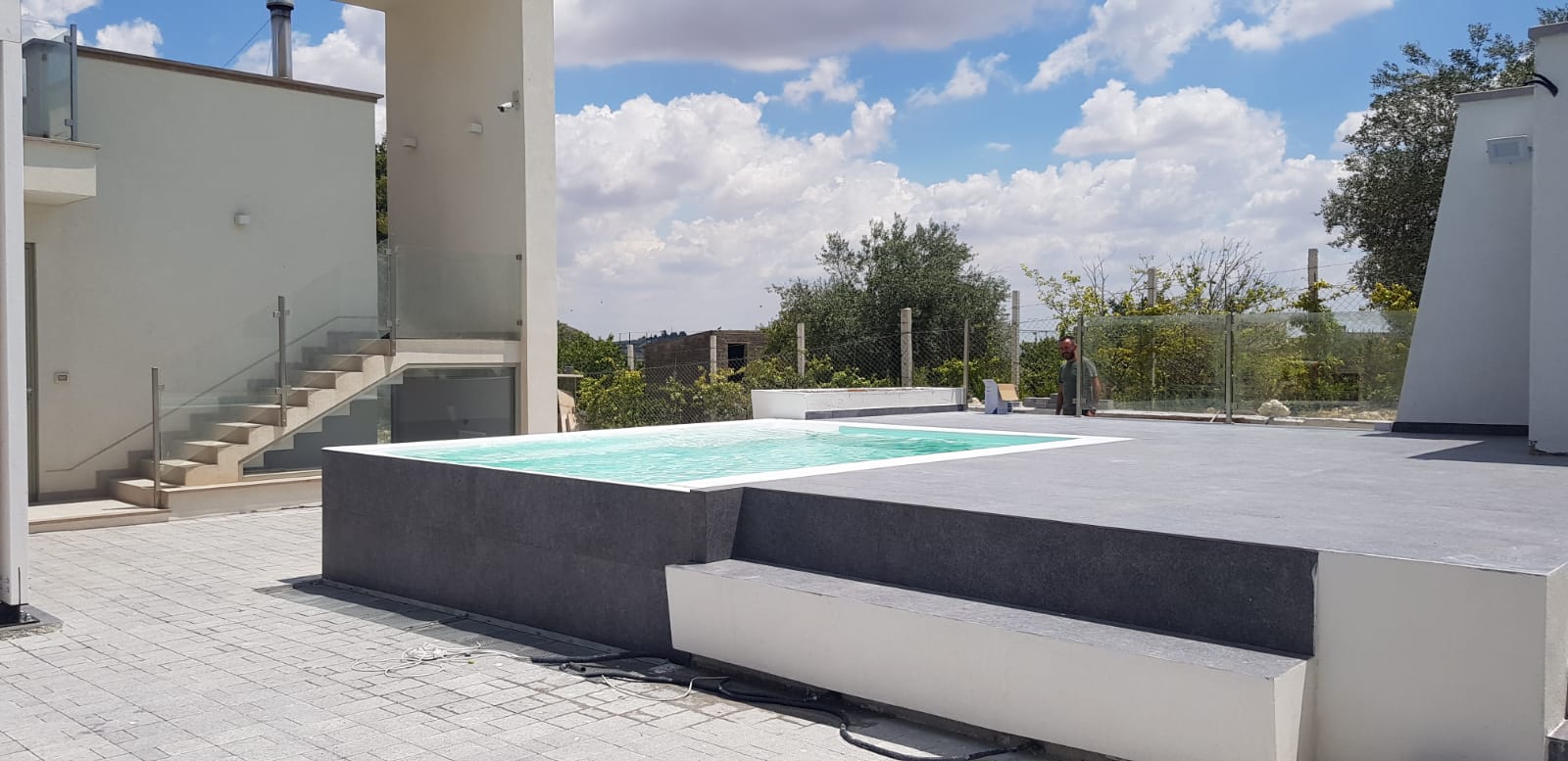 realizzazione piscine per case private