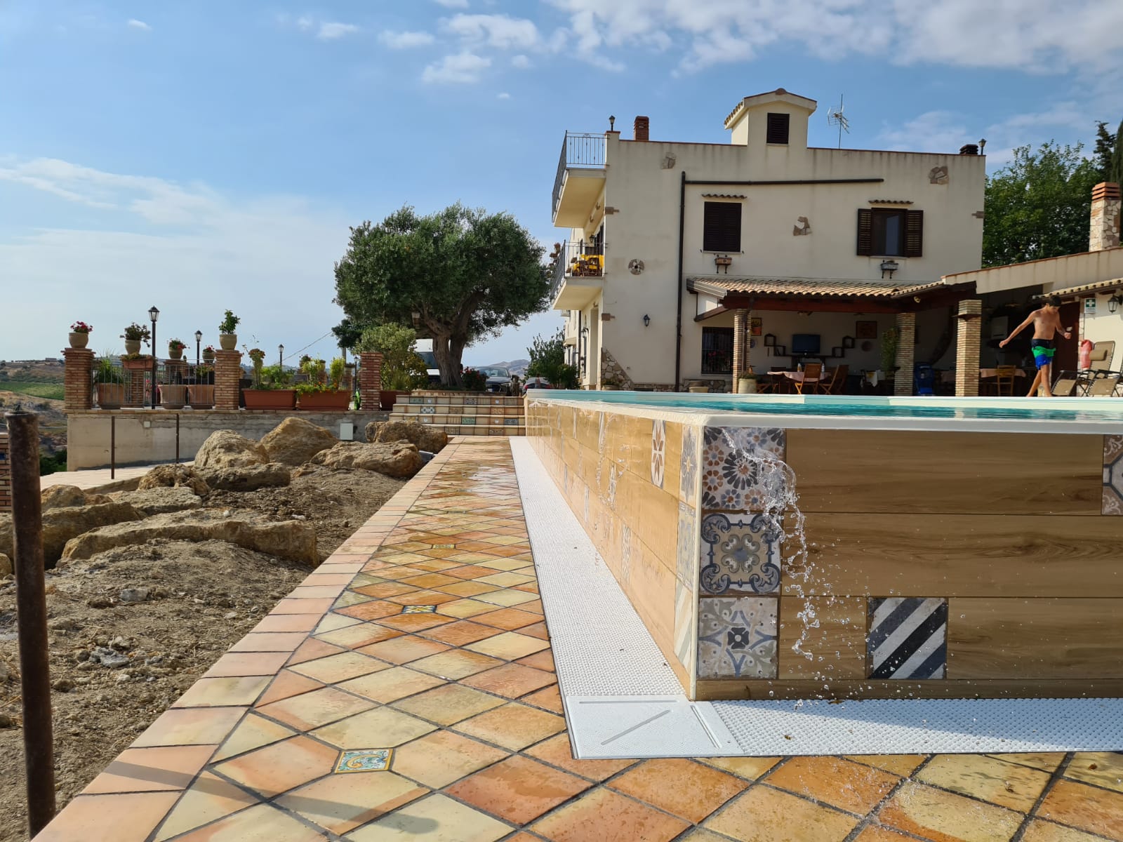 realizzazione piscine per case private